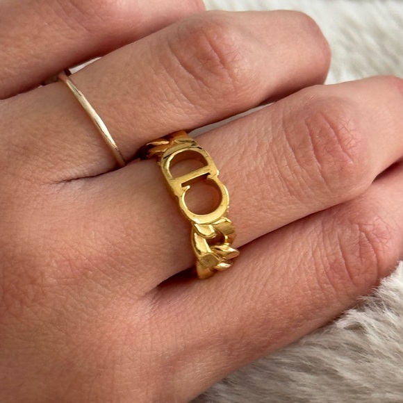 CHRISTIAN DIOR 
 Danseuse Etoile Chain Ring L - Picture 6 of 7